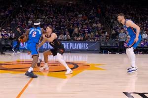 NBA穿一号服装的球鞋