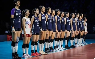 世界女排联赛战报：中国女排3-0横扫韩国，李盈莹22分率队取开门红