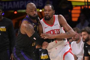 Skip：LBJ获得篮球之神眷顾？湖人最近的季后赛2-12&直到KD隐身