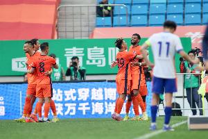 德比战爆发！海牛此前7轮一共只进4球，此役对阵泰山一场轰4球